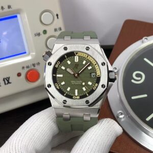APSF Audemars Piguet Royal Oak Offshore Diver 15720 Green Dial with Super 4308 Movement