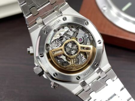 Swiss Replica Audemars Piguet Royal Oak Chronograph 26240 Black Dial with Super Clone 4401 Movement - Image 14