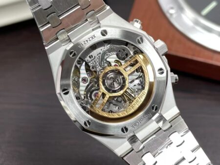 Swiss Replica Audemars Piguet Royal Oak Chronograph 26240 Black Dial with Super Clone 4401 Movement - Image 16