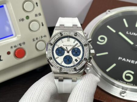 RXWF Audemars Piguet Royal Oak Lady Quartz 37mm with White Rubber Band