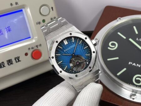 BBSF Audemars Piguet Royal Oak Tourbillon 26522 Blue Dial - Image 2