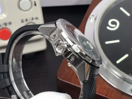 IWC AquaTimer Stainless Steel Case Blue Dial Black Rubber Band - Image 6