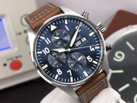 IWC Pilot Chrono IW377714 Le Petit Prince Blue Dial with Clone 79320 Movement - Image 2