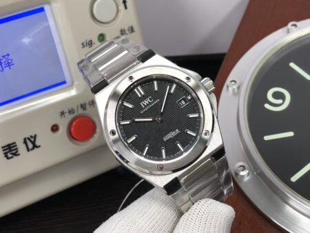1:1 Replica IWC Ingenieur IW328901 Stainless Steel Case Black Dial With Real Swiss Movement - Image 2