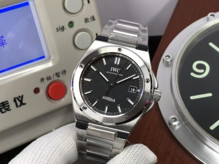 1:1 Replica IWC Ingenieur IW328901 Stainless Steel Case Black Dial With Real Swiss Movement - Image 3