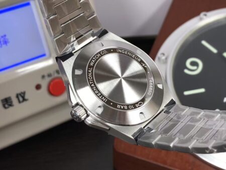 1:1 Replica IWC Ingenieur IW328901 Stainless Steel Case Black Dial With Real Swiss Movement - Image 8