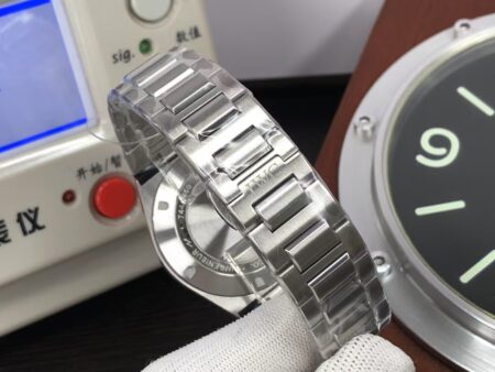 1:1 Replica IWC Ingenieur IW328901 Stainless Steel Case Black Dial With Real Swiss Movement - Image 9