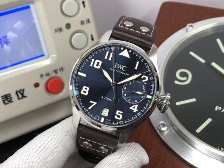 IWC Big Pilot IW500908 Le Petit Prince Blue Dial Brown Leather Strap - Image 3