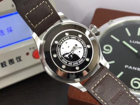 IWC Big Pilot IW500908 Le Petit Prince Blue Dial Brown Leather Strap - Image 8