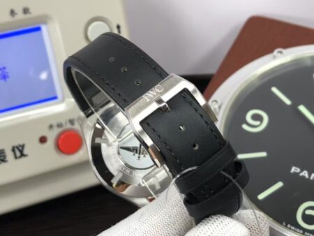 IWC Pilot Mark XX IW328201 Black Dial Black Leather Strap with Clone 32111 Movement - Image 9