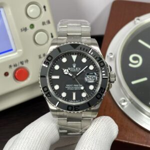 Perfect 1:1 Replica Rolex YachtMaster 226626 Titanium Watch with Super Clone 3235 Movement Ceramic Bezel