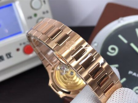 Patek Philippe Nautilus 7118 Ladies Rose Gold Case Rose Gold Dial Super Clone 324 Movement - Image 9
