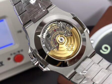Premium Replica Patek Philippe Nautilus Annual Calendar 5726 Stainless Steel Case Clone 325 Movement Grey Dial - Image 8