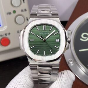 Patek Philippe Nautilus 5711 Stainless Steel Case Green Dial Super Clone 330 Movement