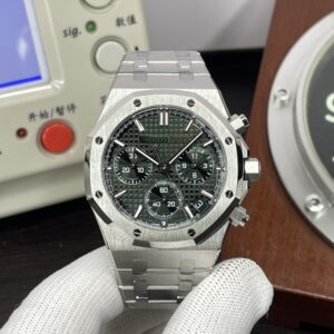 Audemars Piguet Royal Oak Chrono 26240 Stainless Steel Case Green Dial with Super Clone 4401 Movement