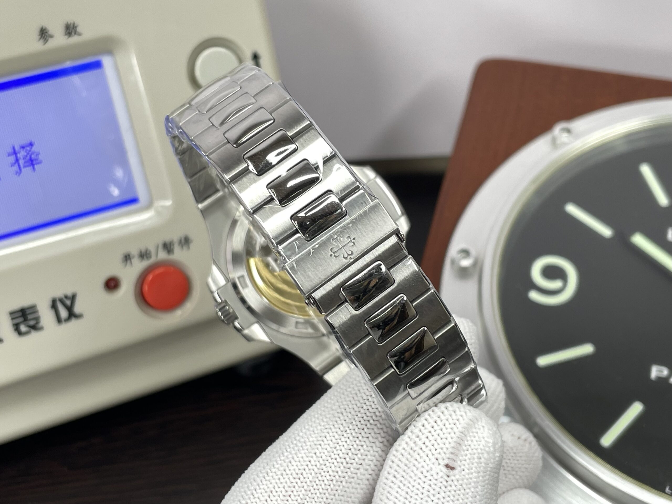 Patek Philippe Nautilus 5711 Stainless Steel Case Green Dial Super Clone 330 Movement - Image 12