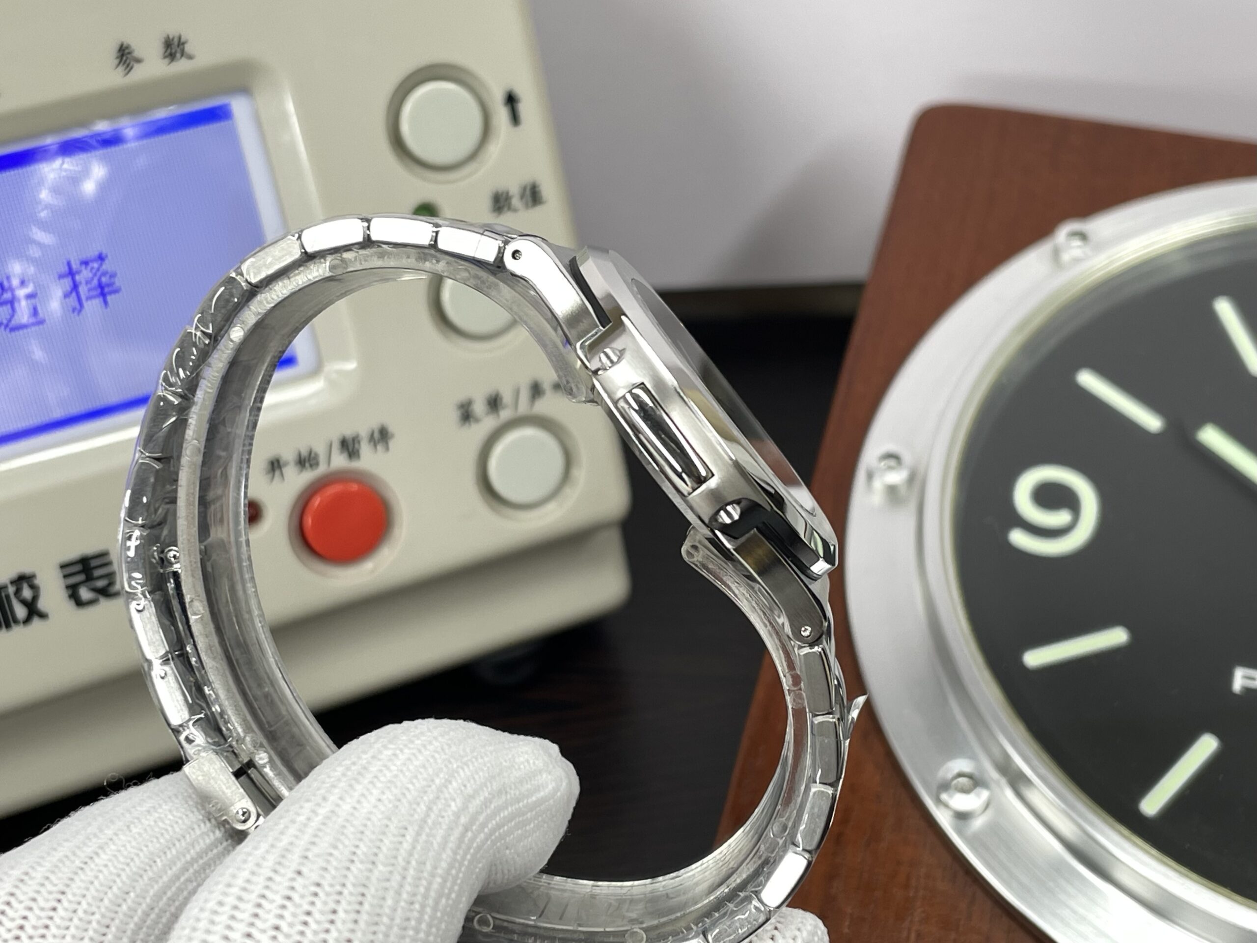 Patek Philippe Nautilus 5711 Stainless Steel Case Green Dial Super Clone 330 Movement - Image 8