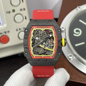 Premium Replica Richard Mille RM67-02 Germany Clone CRMA7 Movement NTPT Case Red Nylon Strap