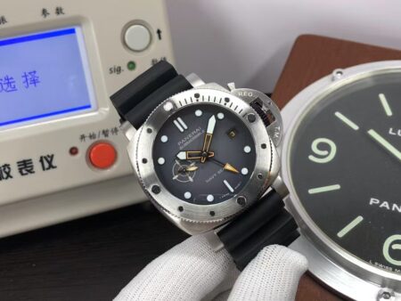 Panerai Submersible PAM 1323 Stainless Steel Case Grey Dial Super Clone P.900 Movement - Image 2