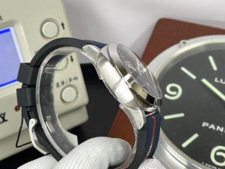 Panerai Quaranta BiTempo Luna Rossa PAM 1404 Blue Dial Super Clone P.900 Movement Blue Rubber Band - Image 6