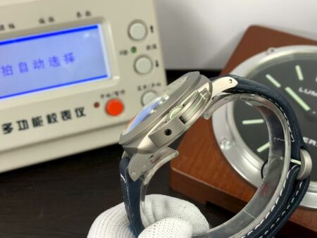 Panerai PAM 1117 Luminor Marina 44mm Super Clone P.9010 Movement Titanium Case Blue Dial - Image 7