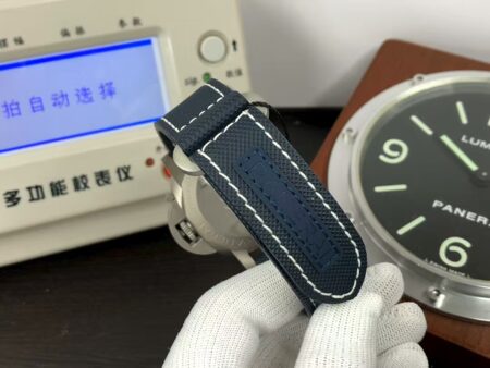 Panerai PAM 1117 Luminor Marina 44mm Super Clone P.9010 Movement Titanium Case Blue Dial - Image 9