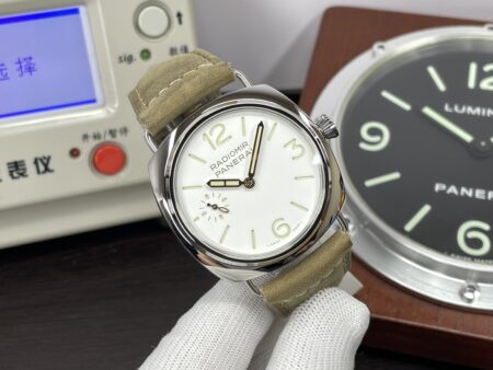 Panerai Radiomir PAM 1384 45mm ETA 6497 Manual Winding Movement Brown ASSO Leather Strap - Image 2