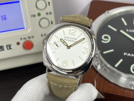 Panerai Radiomir PAM 1384 45mm ETA 6497 Manual Winding Movement Brown ASSO Leather Strap - Image 4