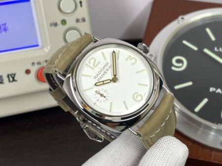 Panerai Radiomir PAM 1384 45mm ETA 6497 Manual Winding Movement Brown ASSO Leather Strap - Image 5