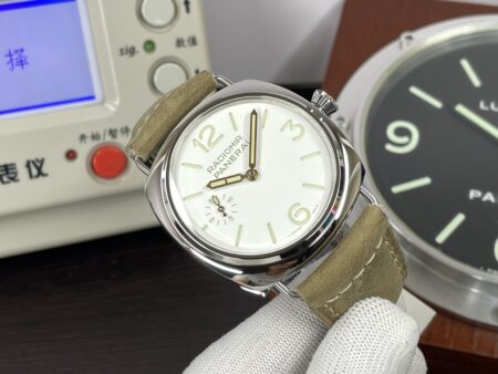 Panerai Radiomir PAM 1384 45mm ETA 6497 Manual Winding Movement Brown ASSO Leather Strap - Image 6