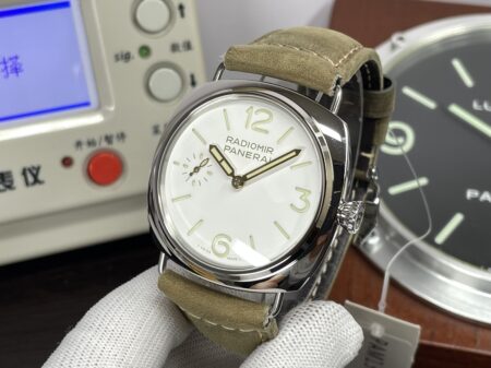 Panerai Radiomir PAM 1384 45mm ETA 6497 Manual Winding Movement Brown ASSO Leather Strap - Image 7