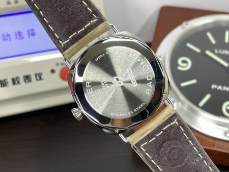Panerai Radiomir PAM 1384 45mm ETA 6497 Manual Winding Movement Brown ASSO Leather Strap - Image 11