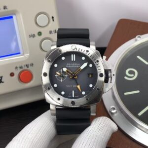 Panerai Submersible PAM 1323 Stainless Steel Case Grey Dial Super Clone P.900 Movement