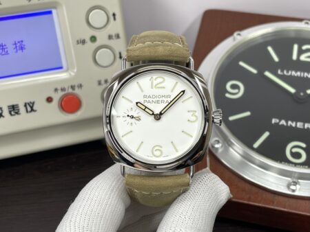 Panerai Radiomir PAM 1384 45mm ETA 6497 Manual Winding Movement Brown ASSO Leather Strap