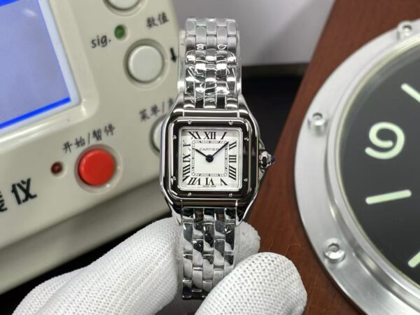 Cartier Panthere Lady WSPN0006 Small Size Swiss Quartz Movement White Dial