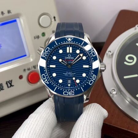 Omega Seamaster 300m Diver 210.32.42.20.03.001 Blue Ceramic Bezel Blue Dial Clone 8800 Movement
