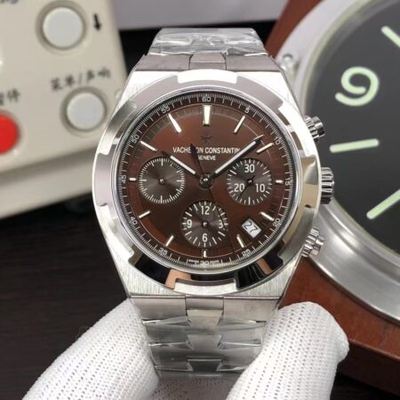 Vacheron Constantin Overseas Chrono 5500V/110A-B147 Brown Dial Clone 5200 Movement