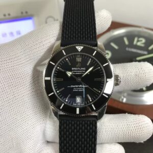 Breitling Superocean Heritage 42mm AB2010121B1S1 Black Ceramic Bezel Black Rubber Strap