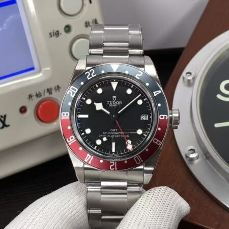 Tudor Black Bay GMT M79830RB-0001 Blue/Red Bezel Black Dial Clone ETA 2836-2 Movement