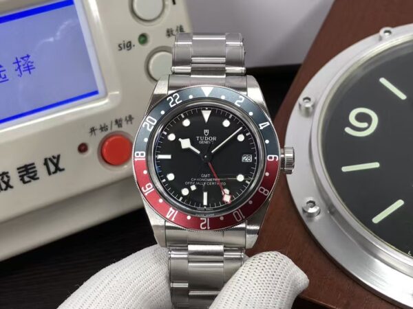 Tudor Black Bay GMT M79830RB-0001 Blue/Red Bezel Black Dial Clone ETA 2836-2 Movement