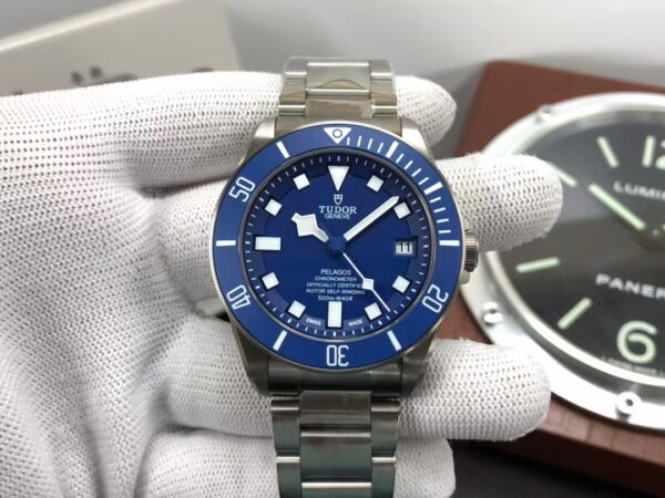 Tudor Pelagos M25600TB-0001 Titanium Case Blue Dial Clone ETA 2824 Movement