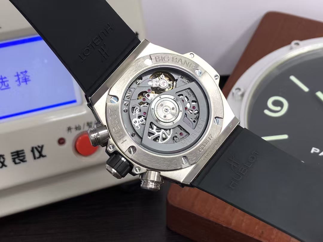 Hublot Big Bang Unico 42mm 421.NM.1170.RX Titanium Case Black Ceramic Bezel Clone HUB1280 Movement - Image 8