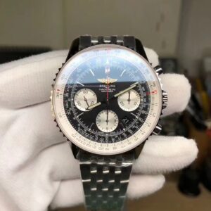 Breitling Navitimer AB012012.BB01.435X.A20BA.1 Black Dial Stainless Steel Bracelet