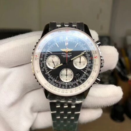 Breitling Navitimer AB012012.BB01.435X.A20BA.1 Black Dial Stainless Steel Bracelet