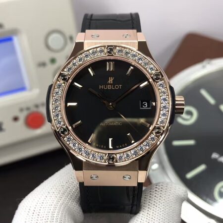 Replica Hublot Rose Gold Diamond