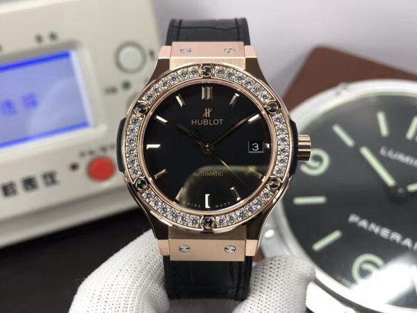Replica Hublot Rose Gold Diamond