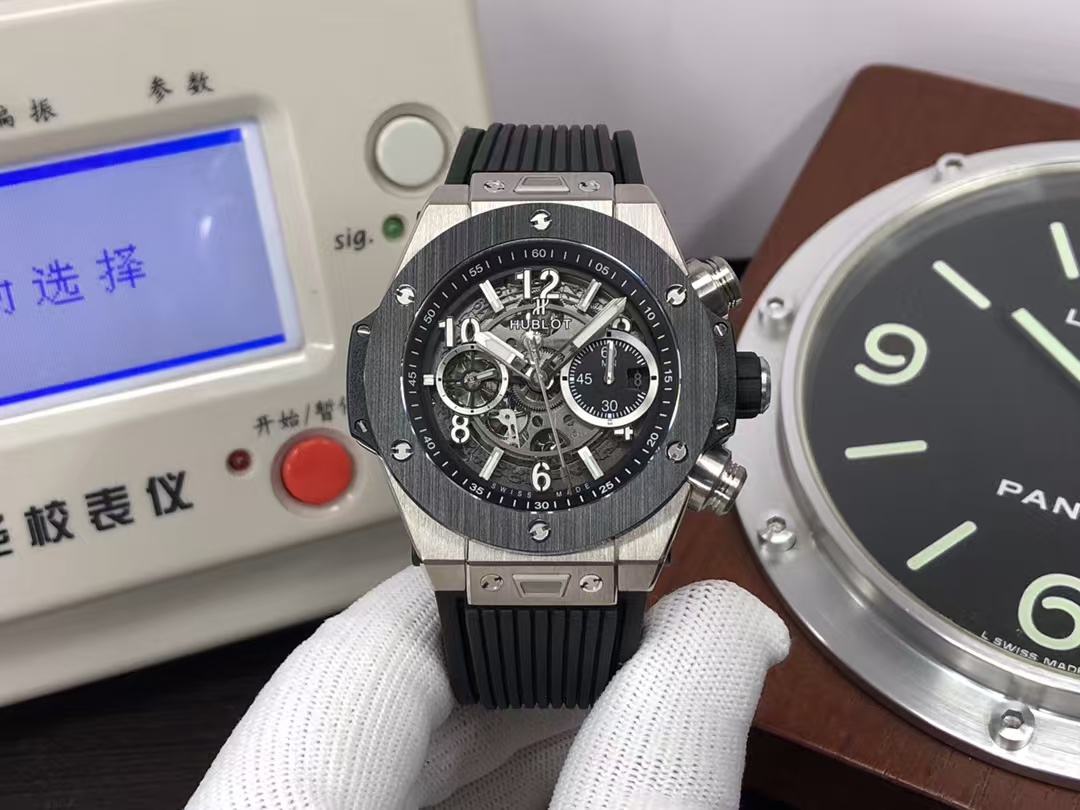 Hublot Big Bang Unico 42mm 421.NM.1170.RX Titanium Case Black Ceramic Bezel Clone HUB1280 Movement