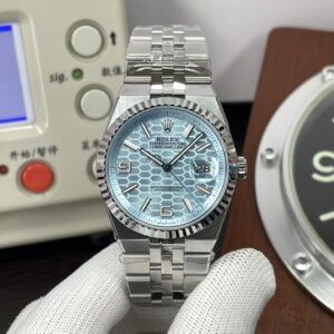 Replica Rolex Land Dweller 36mm 127236-0001 Clone 7135 Movement Ice Blue Dial