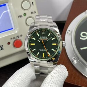 Rolex Milgauss Green Sapphire replica