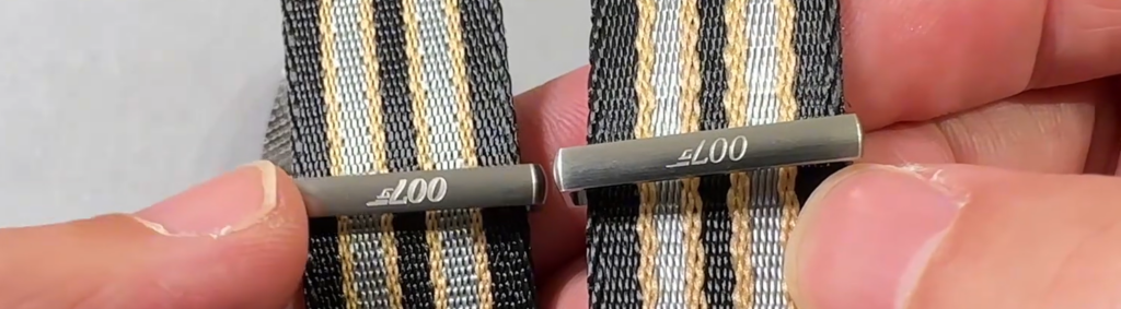 007 on Fabric Strap